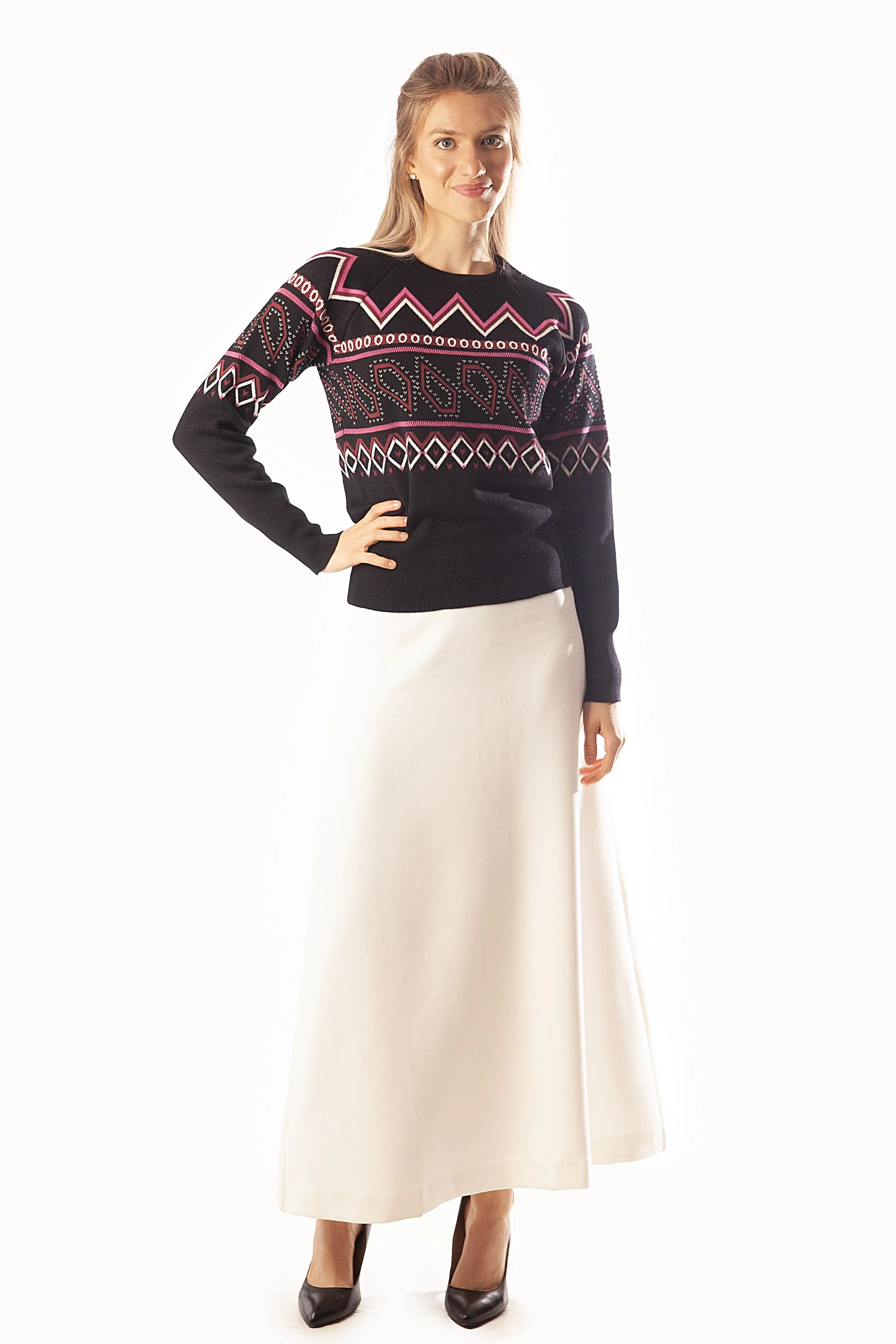 A Line Midi Skirt