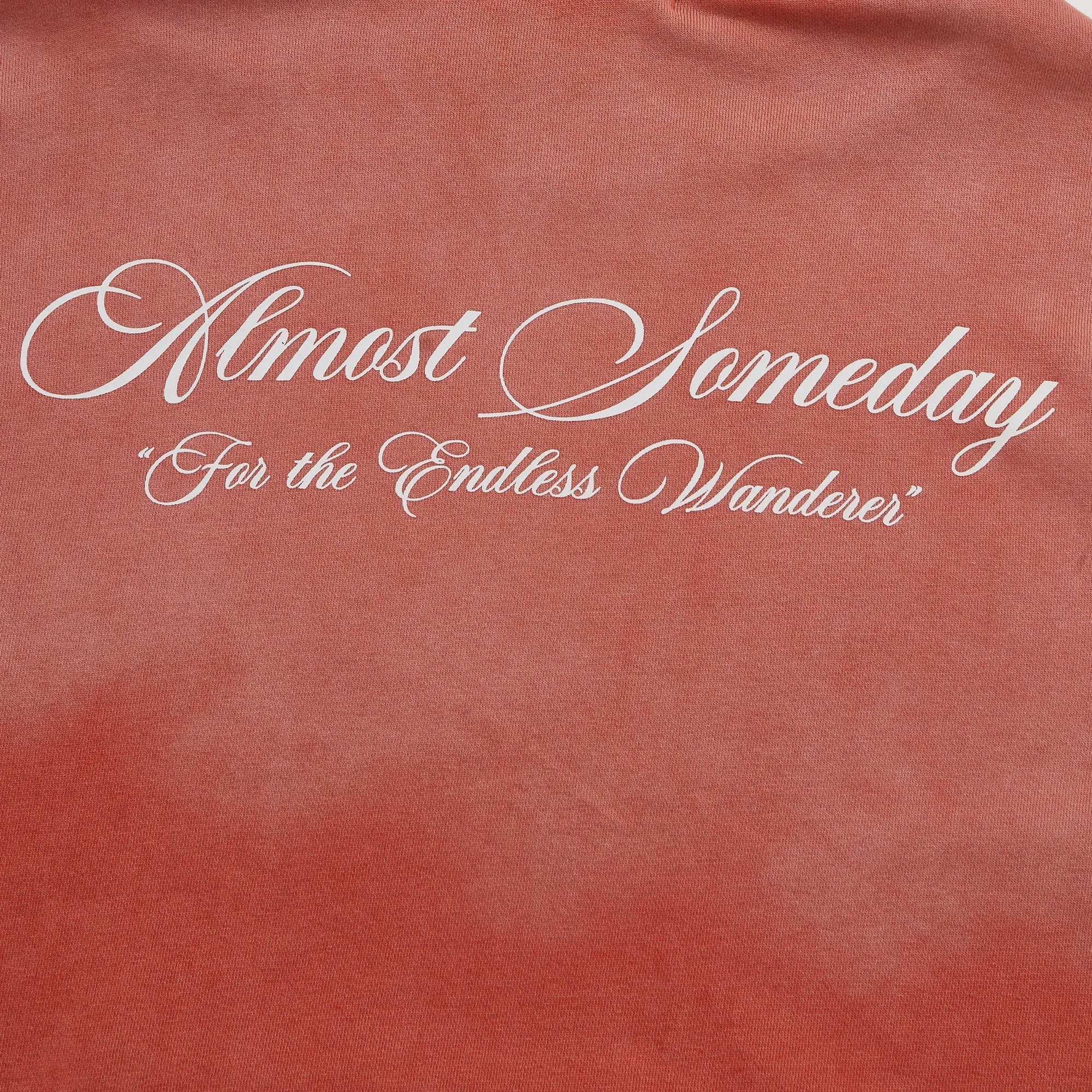 Almost Someday Signature Sun Faded Hoodie