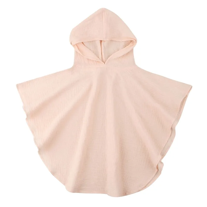 Baby Hooded Towel / Bath Towel for  Children's g Floral ponchos For 0-3 Year