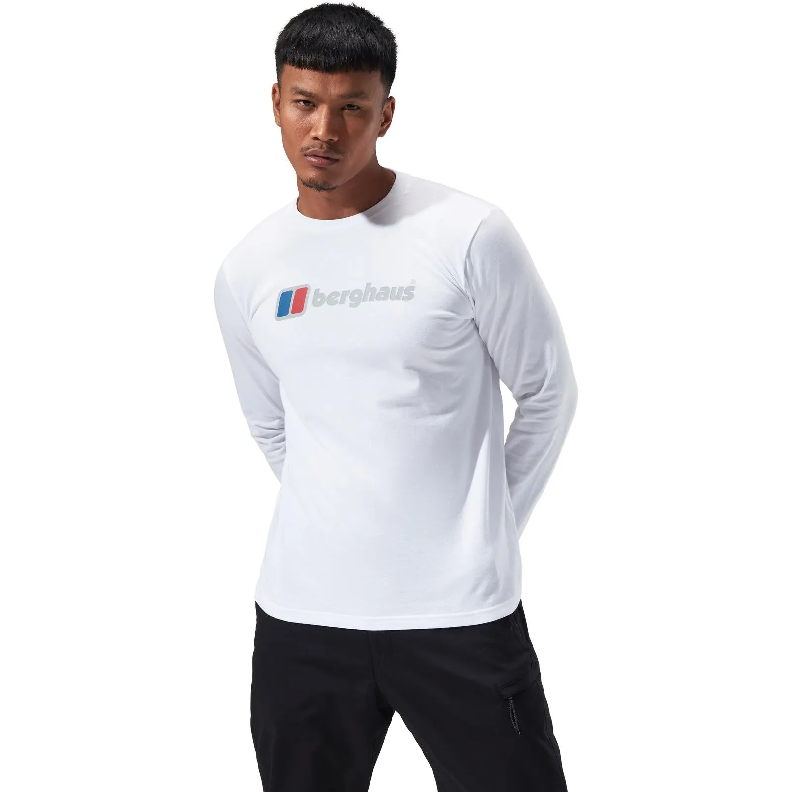 Berghaus Mens Big Logo Long Sleeve T