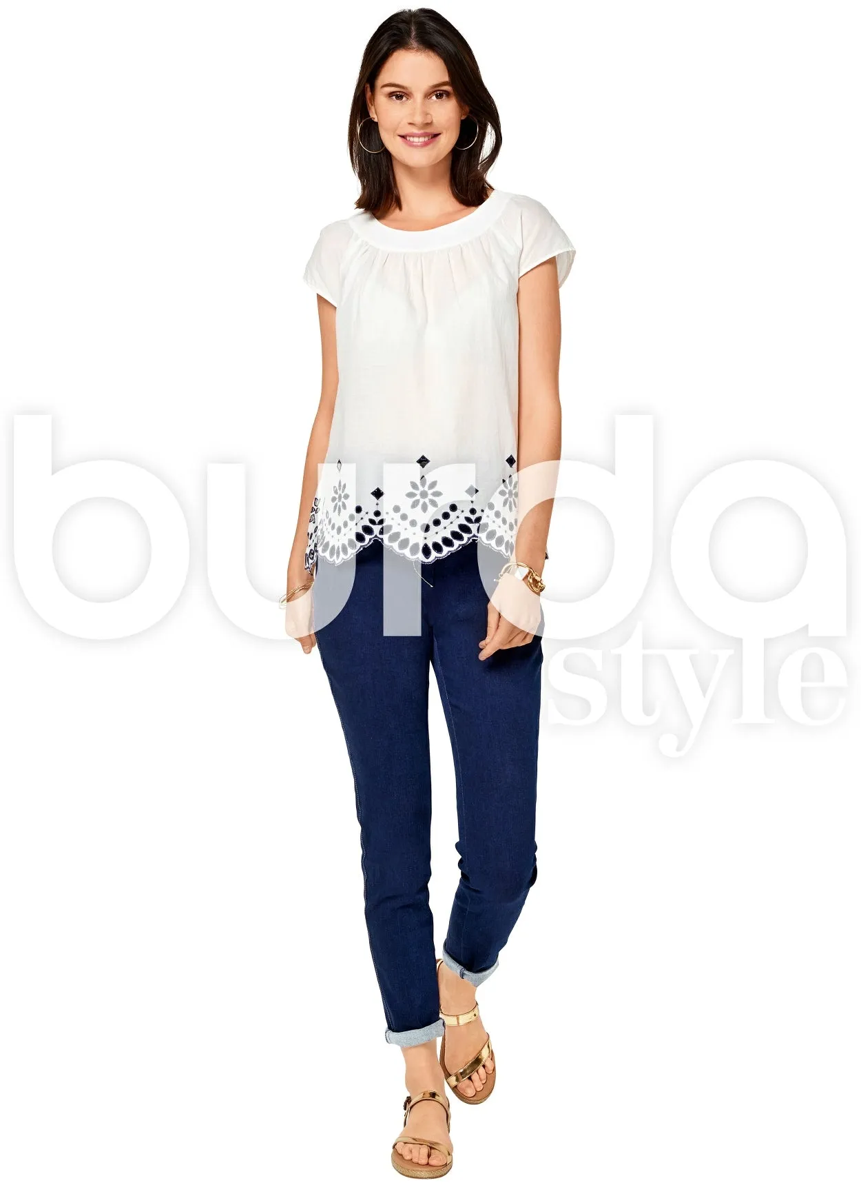 Burda Style Pattern 6502 Misses’  Peasant Blouses