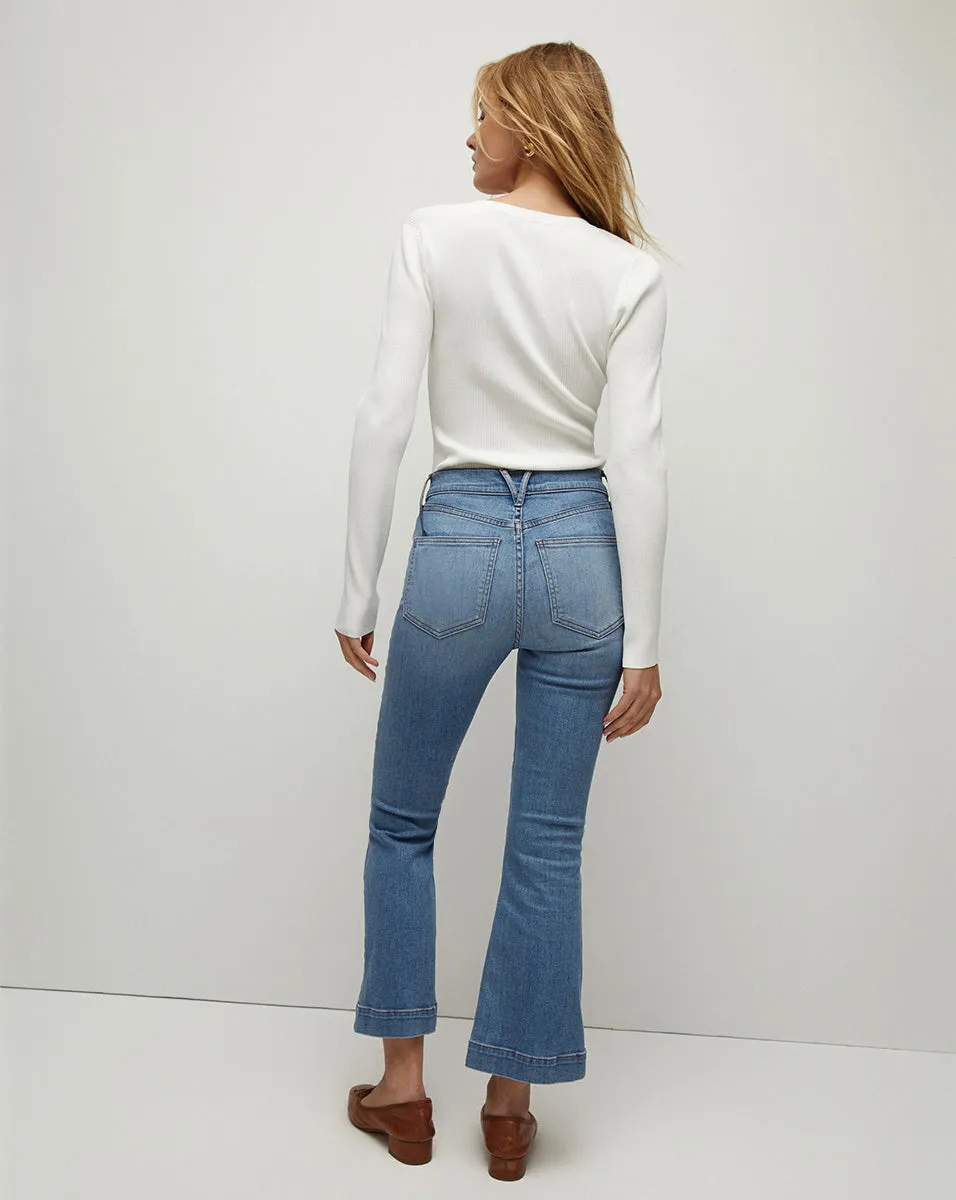 Carson Kick-Flare Jean