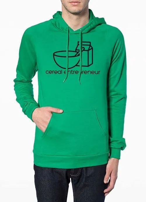 Cereal Entrepreneur Hoodie Green