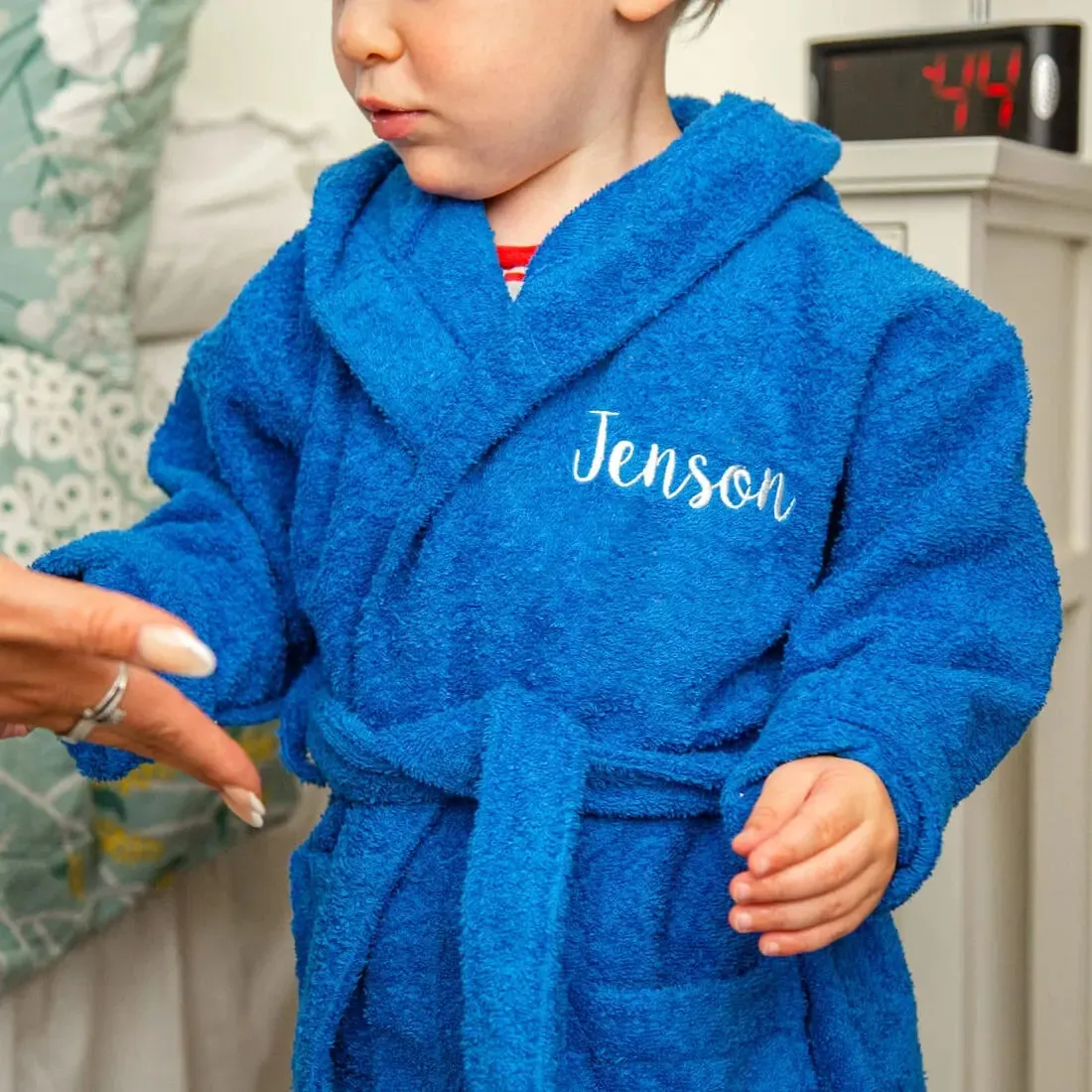 Children's Terry Cotton Hooded Bathrobe Ages 2 to 12