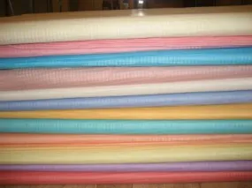 cotton organdy self plaids-12 colours