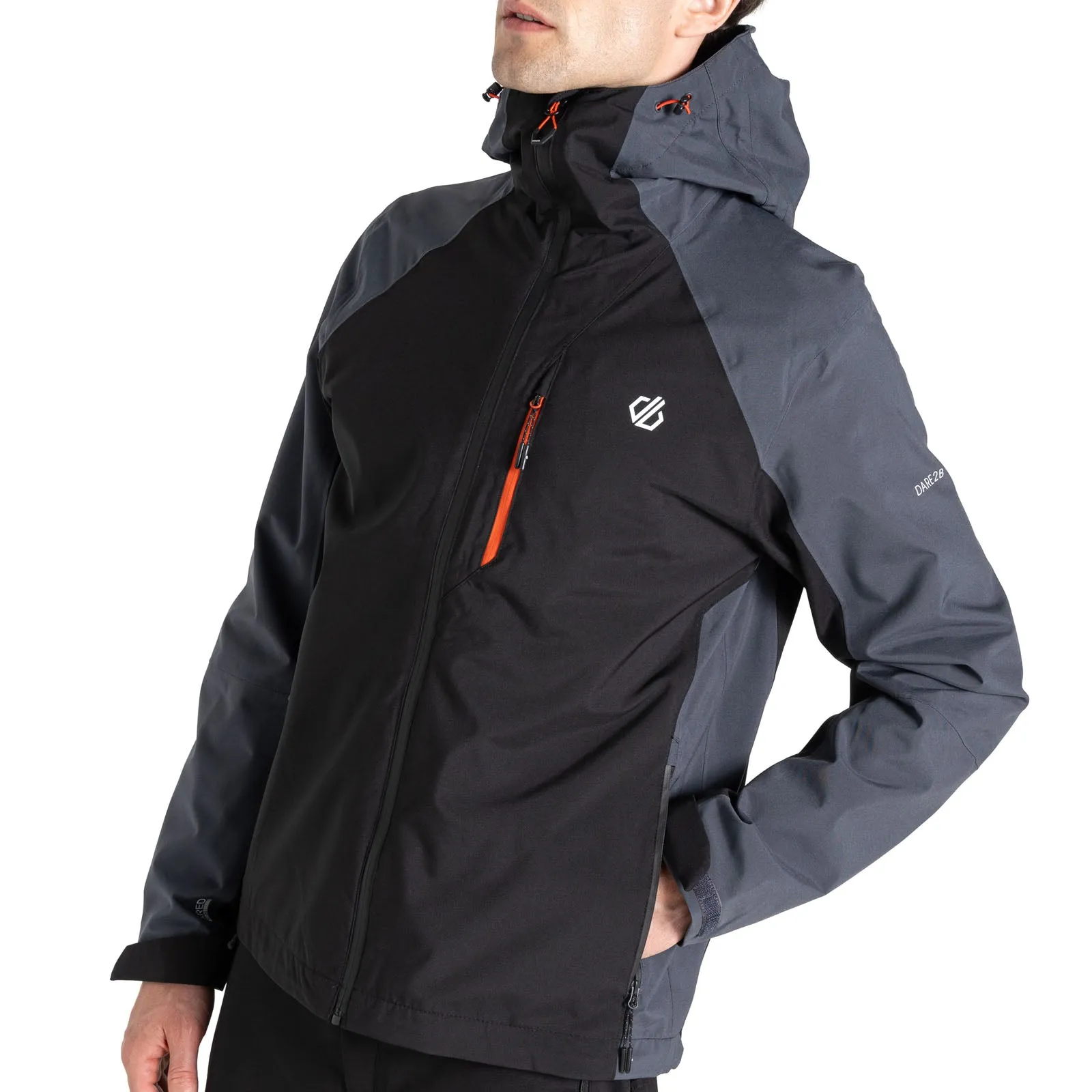 Dare 2b Mens Torrek Hooded Waterproof Walking Jacket