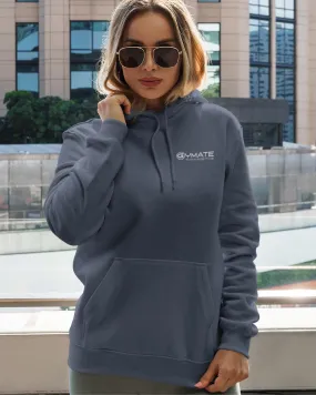 Designer Womens Hoodies chest 'Think Positive' [colours]