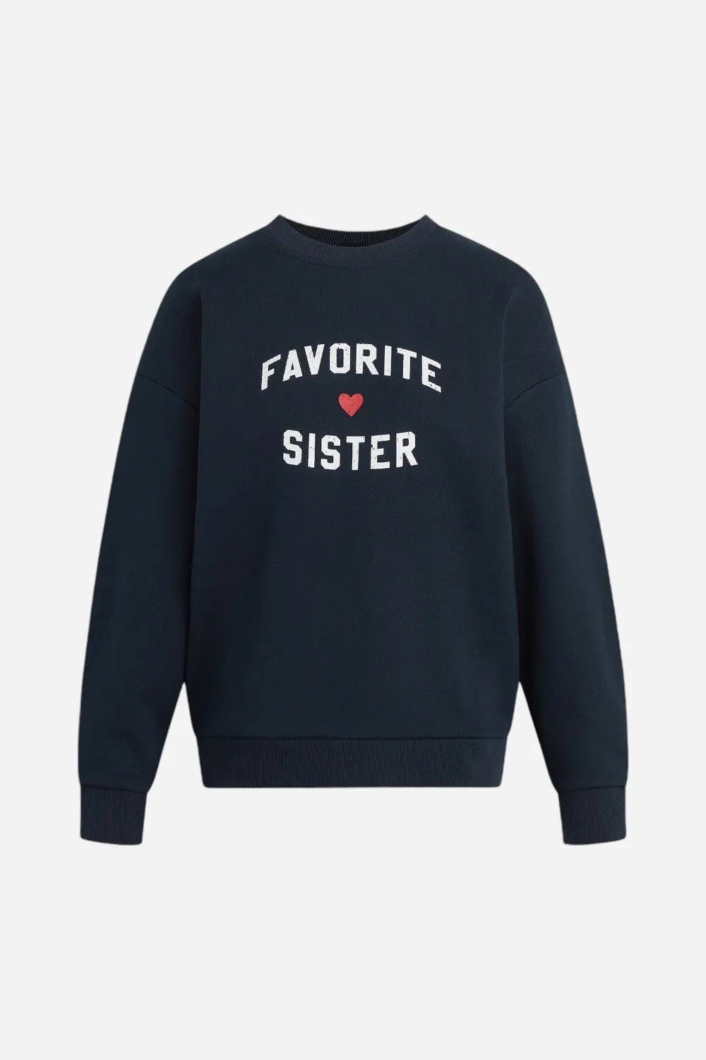 Favorite Daughter Favorite Sister Heart Logo Sweatshirt