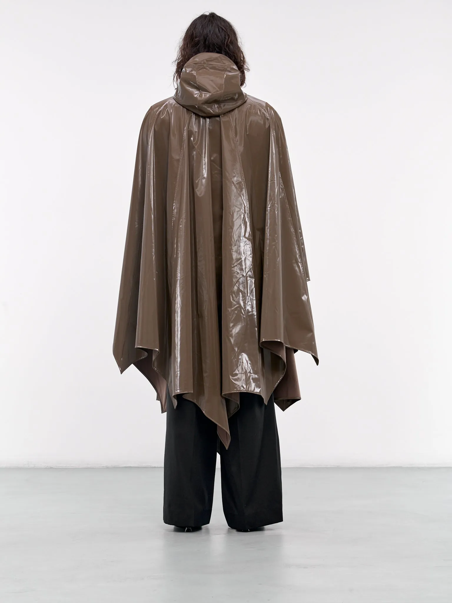 Hooded Poncho (CT0324-CHOCOLATE)