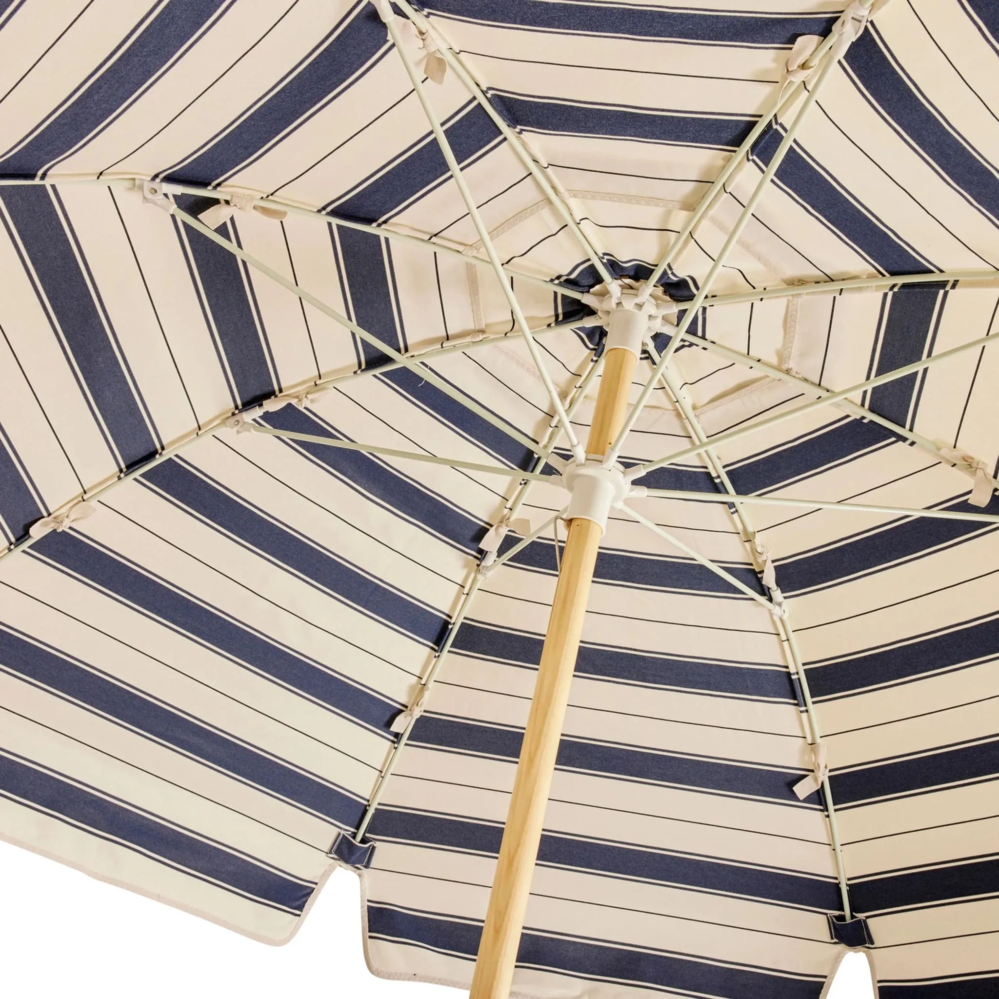 Jardin Umbrella - Al Mare Stripe Marine