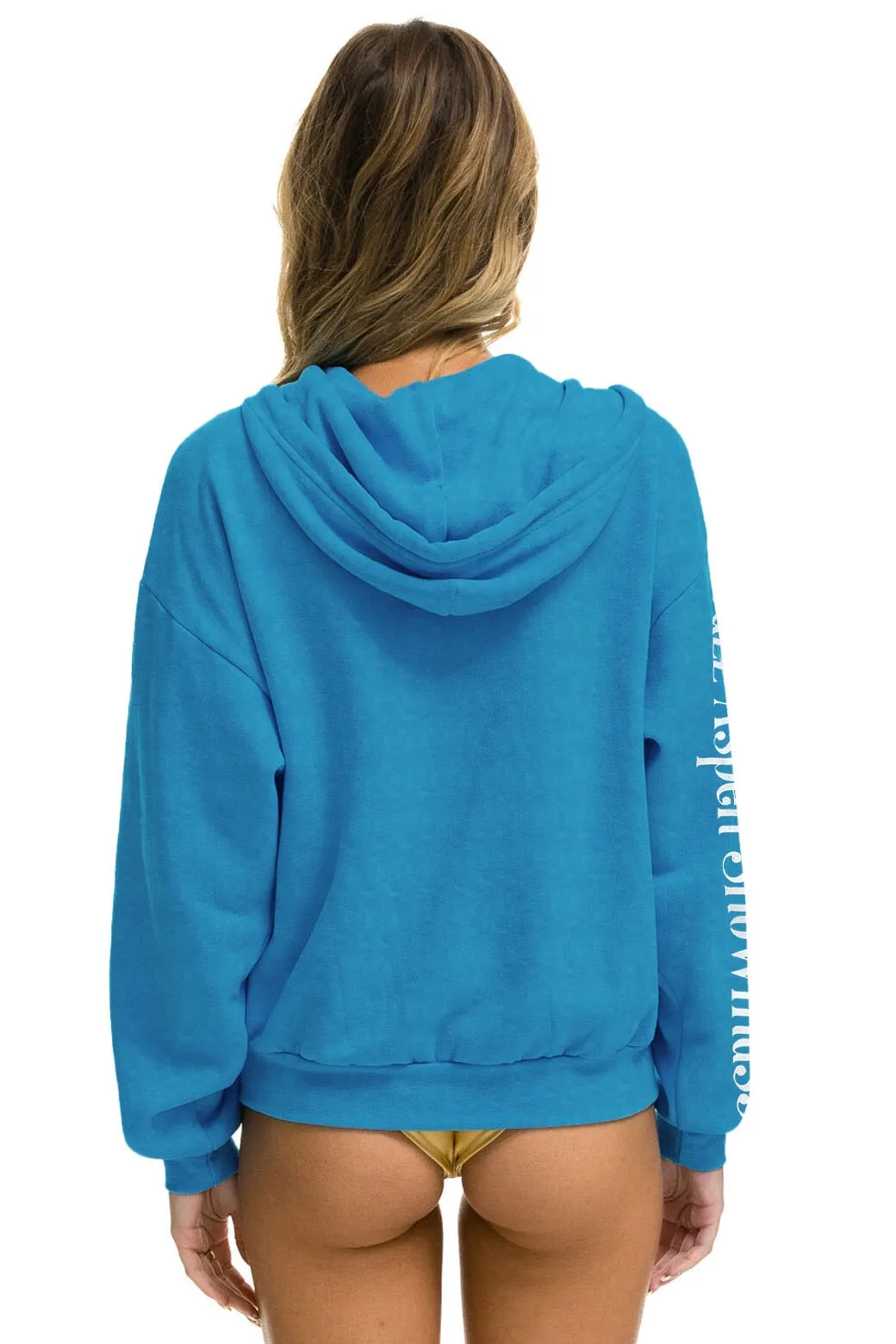 JAZZ ASPEN SNOWMASS 2023 RELAXED ZIP HOODIE - OCEAN