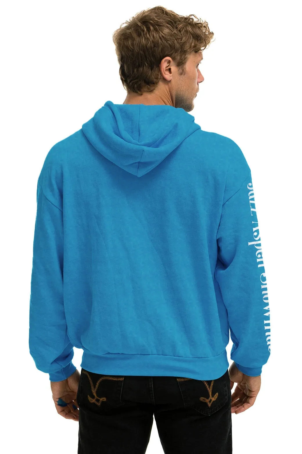 JAZZ ASPEN SNOWMASS 2023 RELAXED ZIP HOODIE - OCEAN