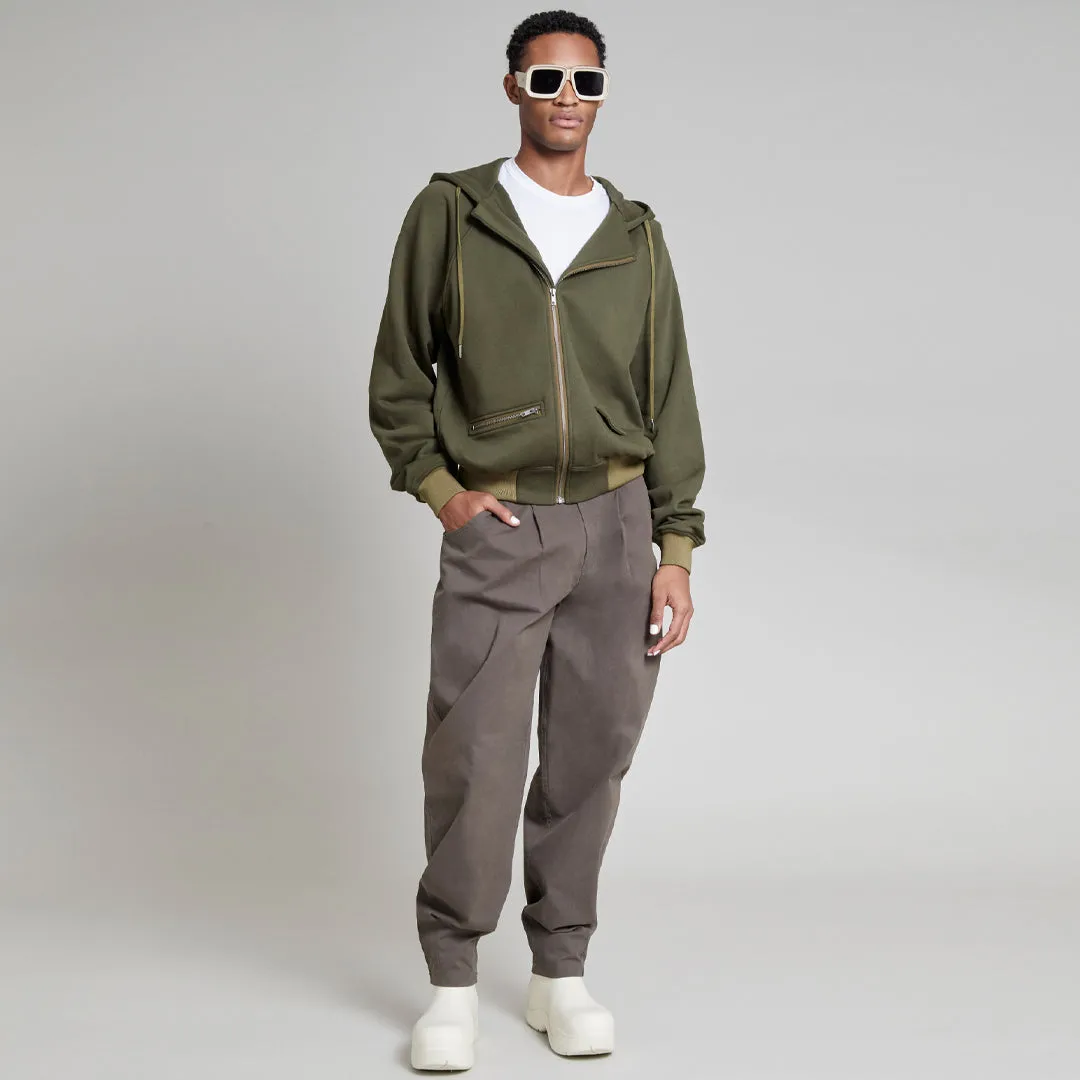 JORDAN BIKER HOODIE OLIVE