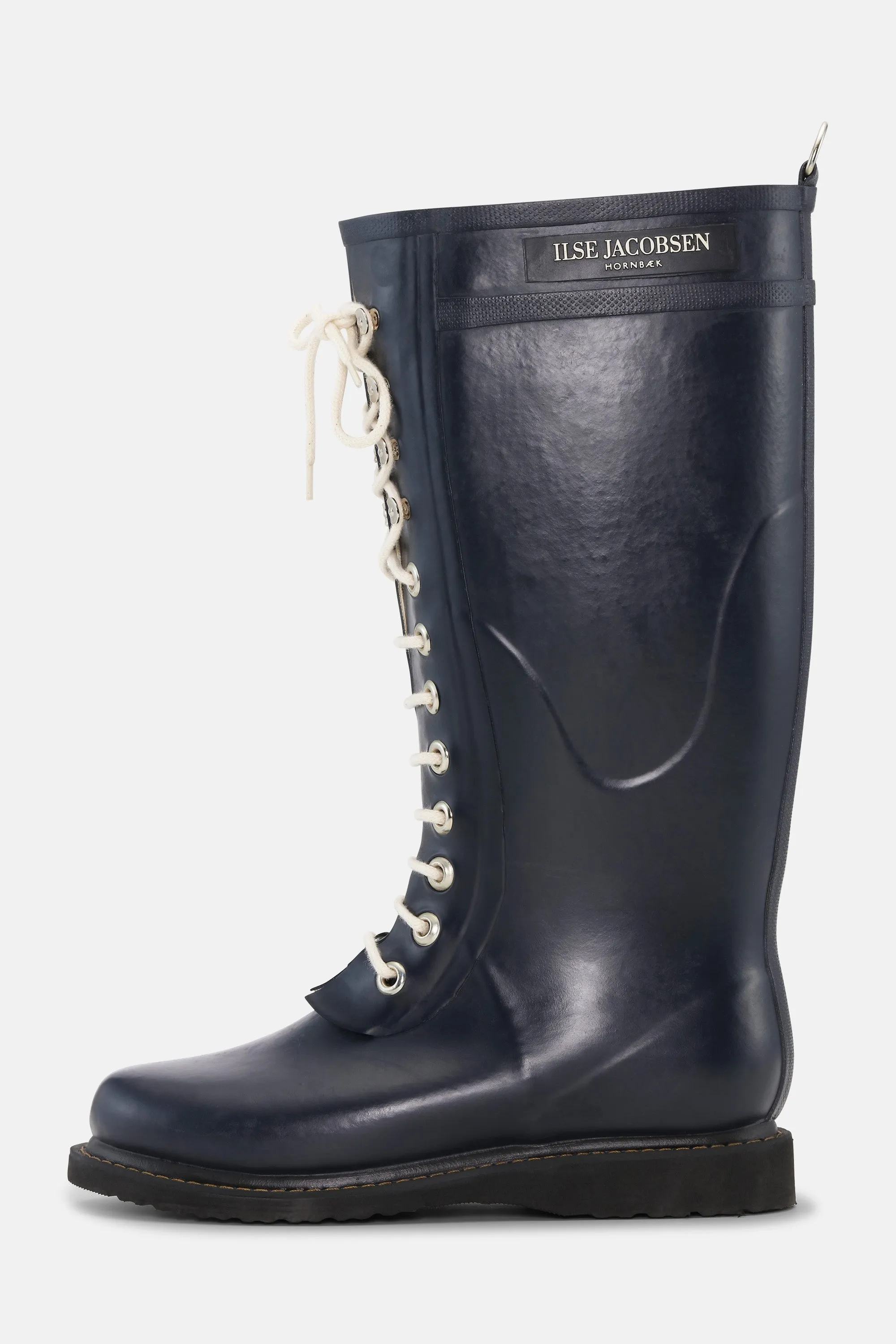 Long Rubber Boots - Dark Indigo