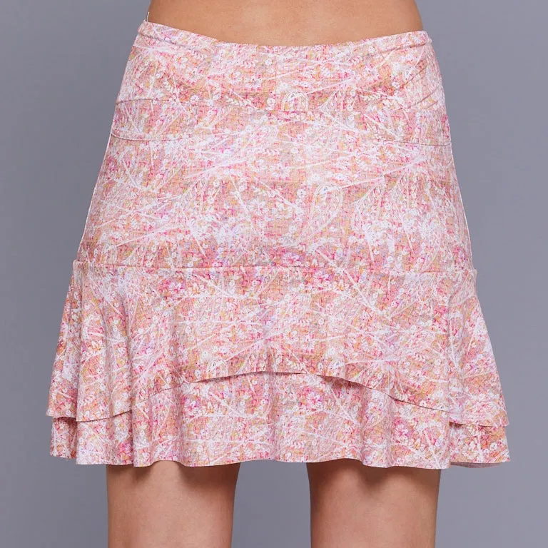 Lush Weave Two Tier 16.5" Skort (without buttons)