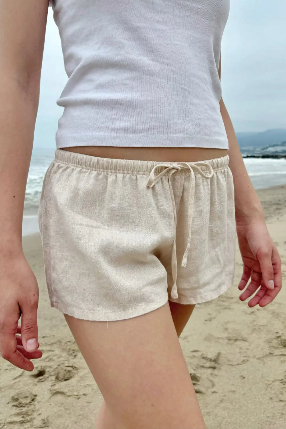 Mary Lou Linen Shorts