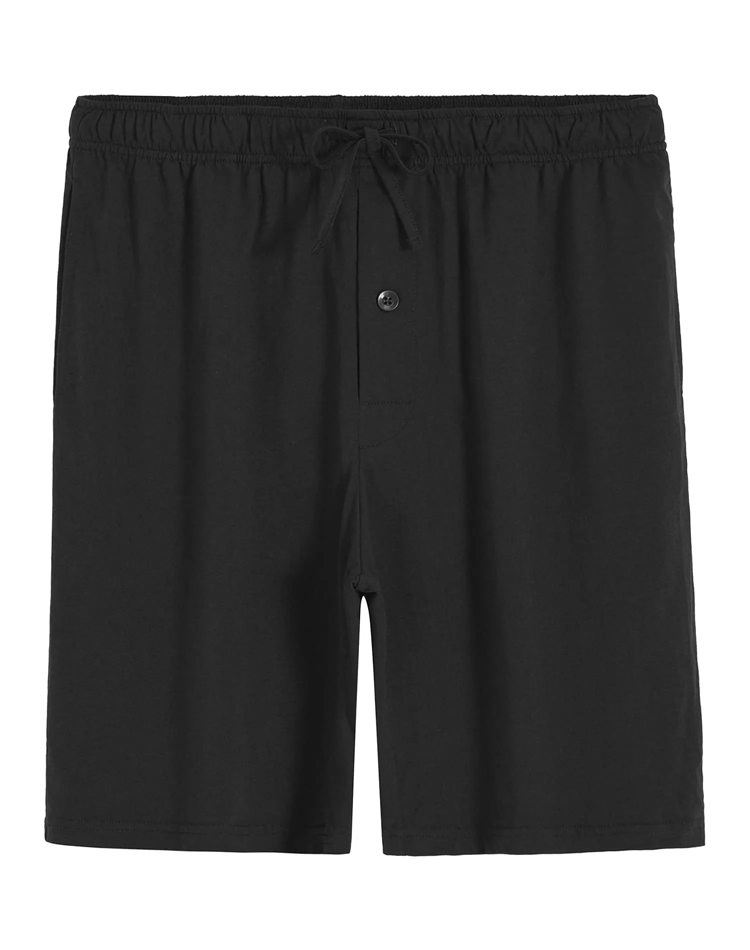 Men's Cotton Pajama Bottoms Soft Lounge Shorts with Pockets