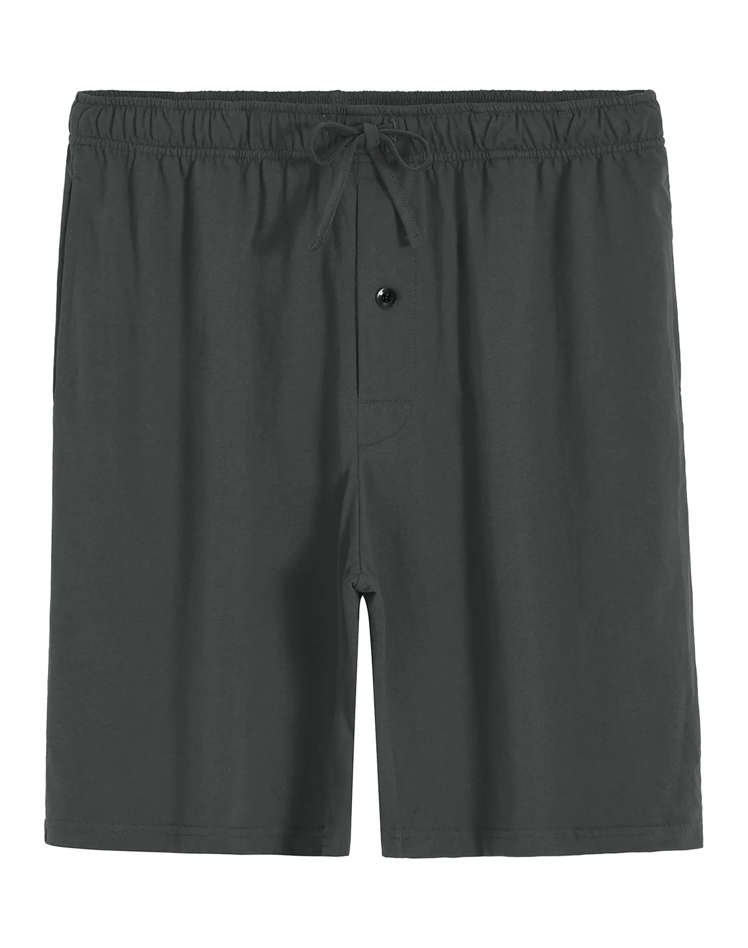 Men's Cotton Pajama Bottoms Soft Lounge Shorts with Pockets