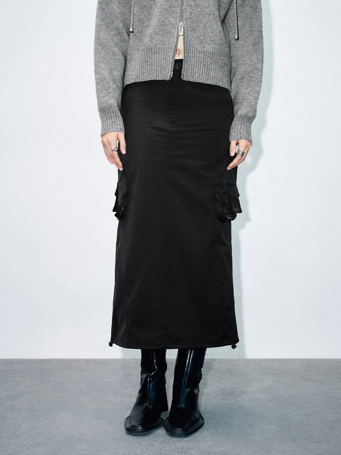 Midi Straight Skirts