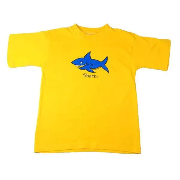 Ozi Varmints Cotton Solid T-Shirt - Shark