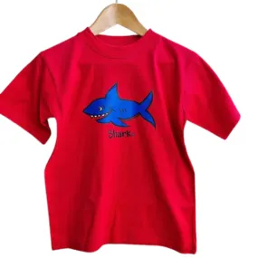 Ozi Varmints Cotton Solid T-Shirt - Shark