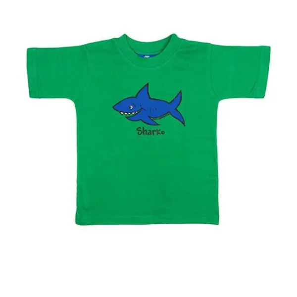 Ozi Varmints Cotton Solid T-Shirt - Shark