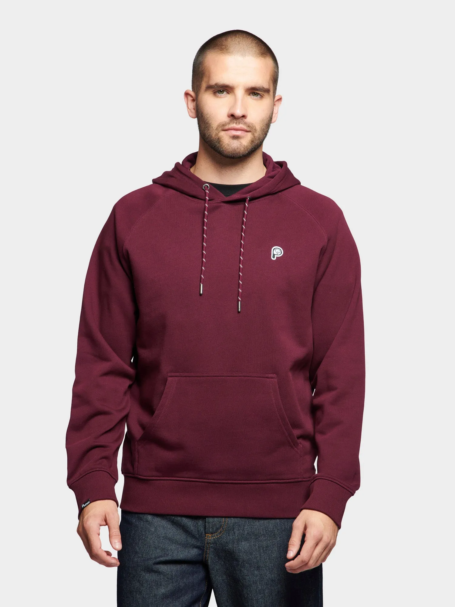 P Bear Hoodie in Winetasting