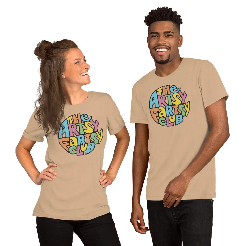 The Artsy Fartsy Club Cotton T-shirt