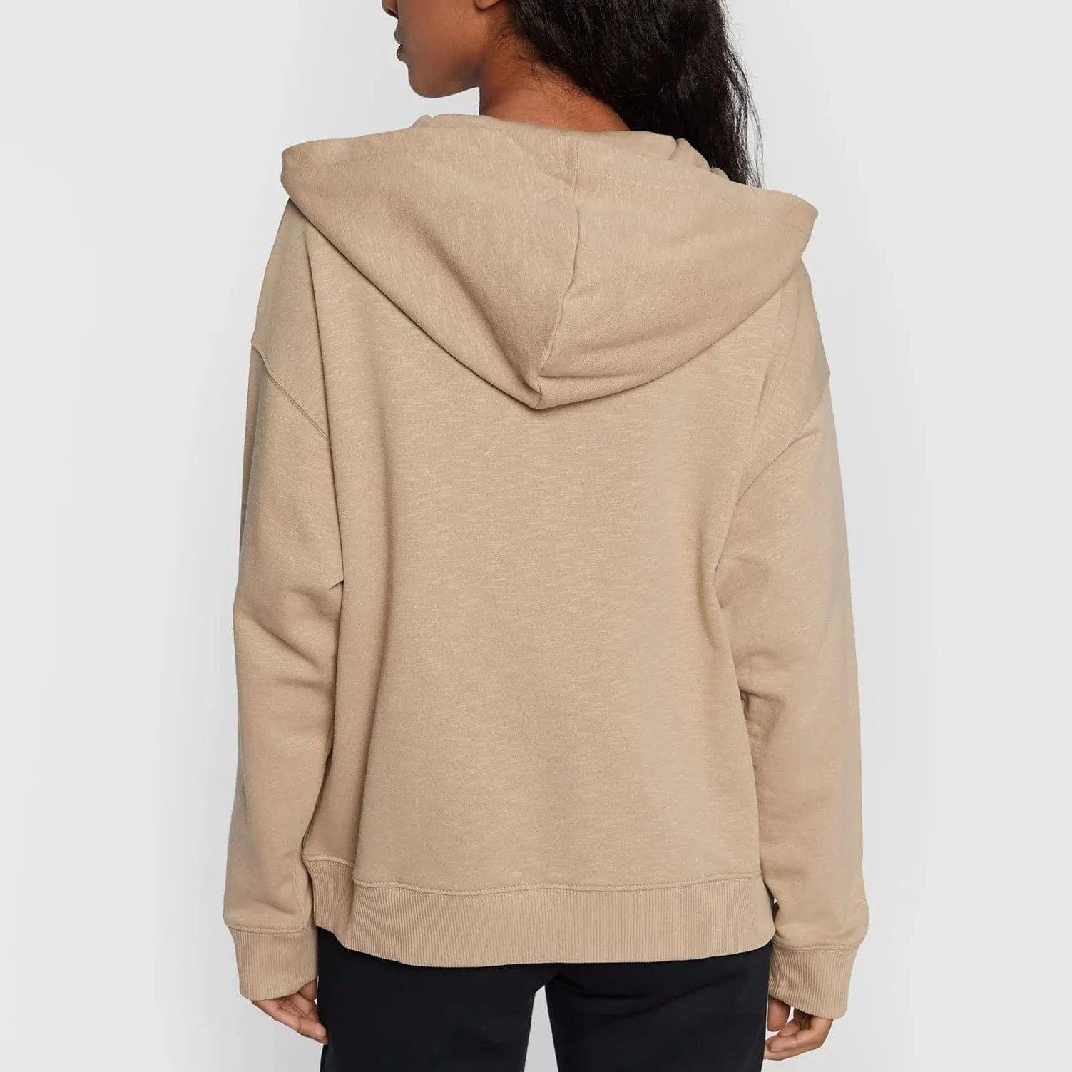 Tommy Hilfiger Relaxed Fit Zip-Thru Hoody Beige