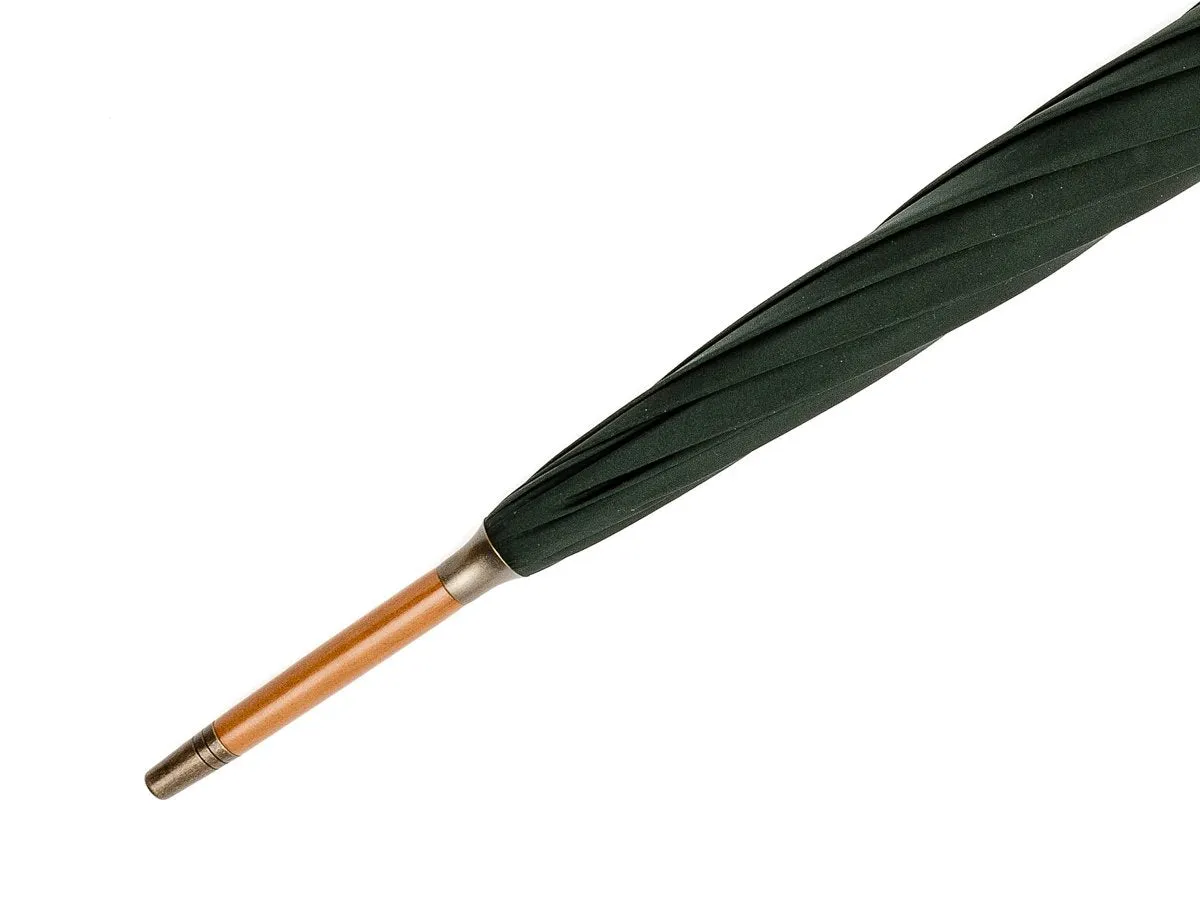 Tube Whangee Handle Dark Green