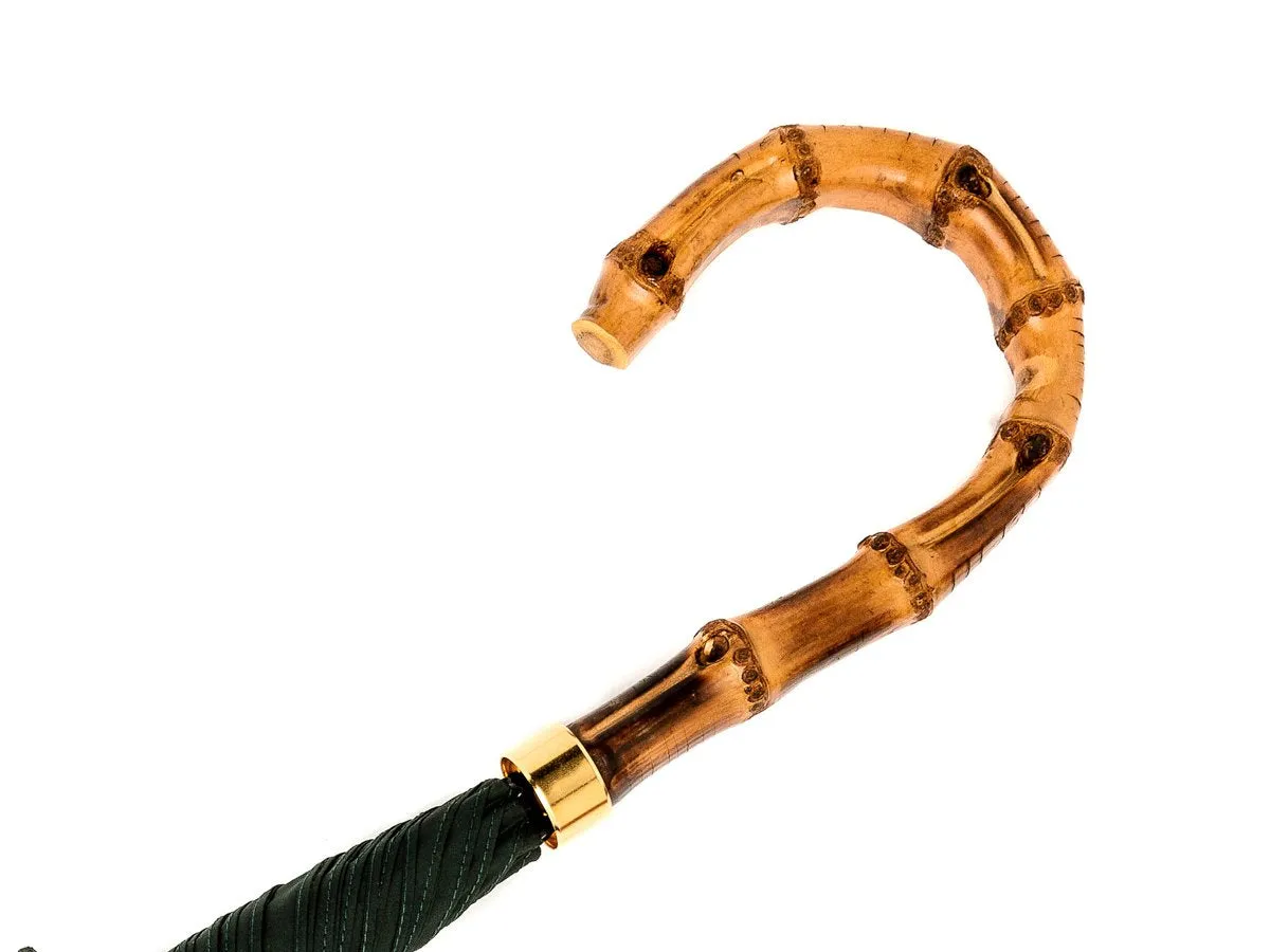 Tube Whangee Handle Dark Green