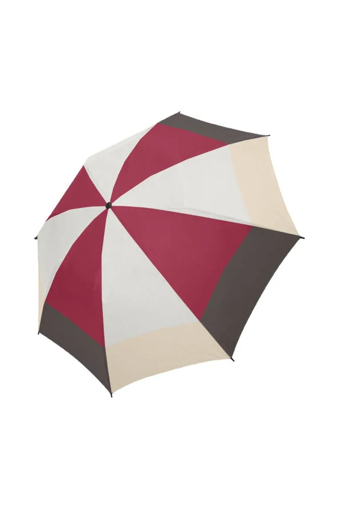 Warm Colors Semi-Automatic Foldable Umbrella (Model U05)