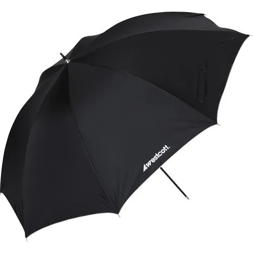 Westcott Convertible Umbrella - Optical White Satin with Removable Black Cover - 32"