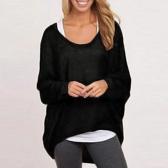 Women Casual Batwing Sleeve T-shirt (Plus Size)