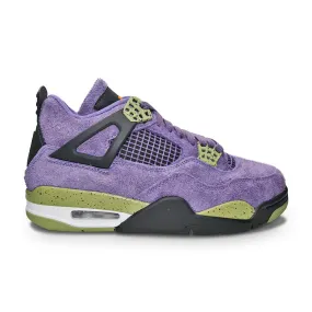 Womens Nike Air Jordan 4 Retro - AQ9129 500 - Canyon Purple Safety Orange