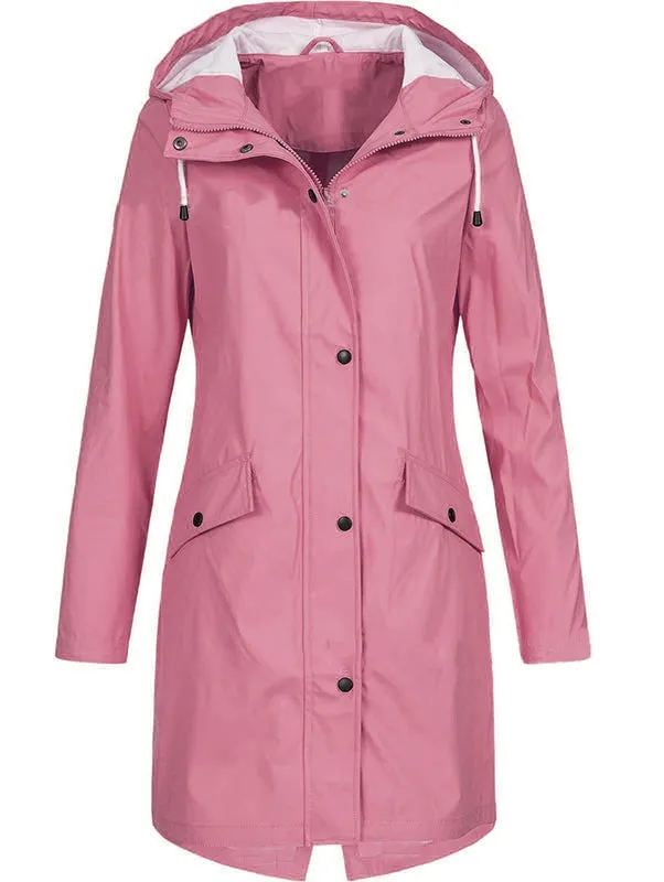 Women's Trench Coats Lined Waterproof Windproof