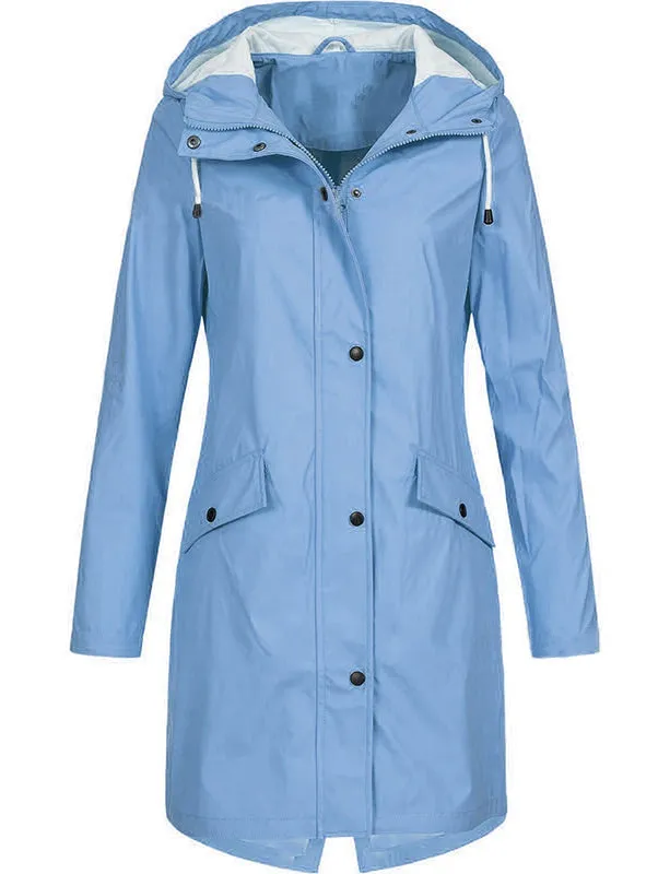 Women's Trench Coats Lined Waterproof Windproof