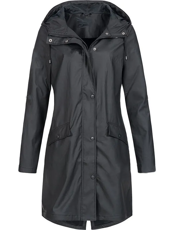 Women's Trench Coats Lined Waterproof Windproof