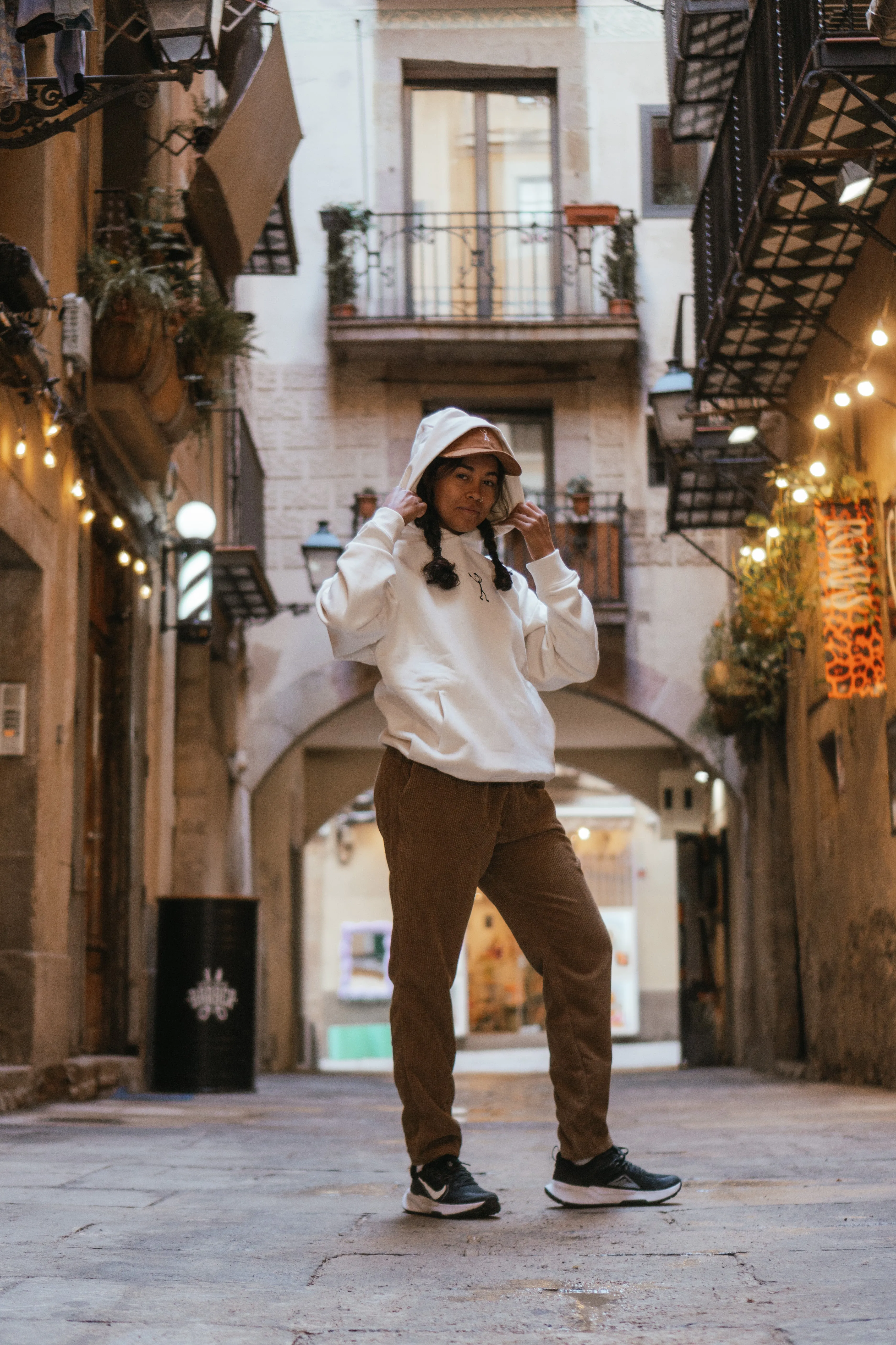 Women's White OG Hoodie